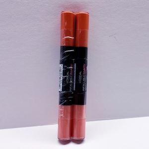 L'OREAL Paris Infallible Paints EyeShadow, #314 SUNSET FIRE (Twin pack)